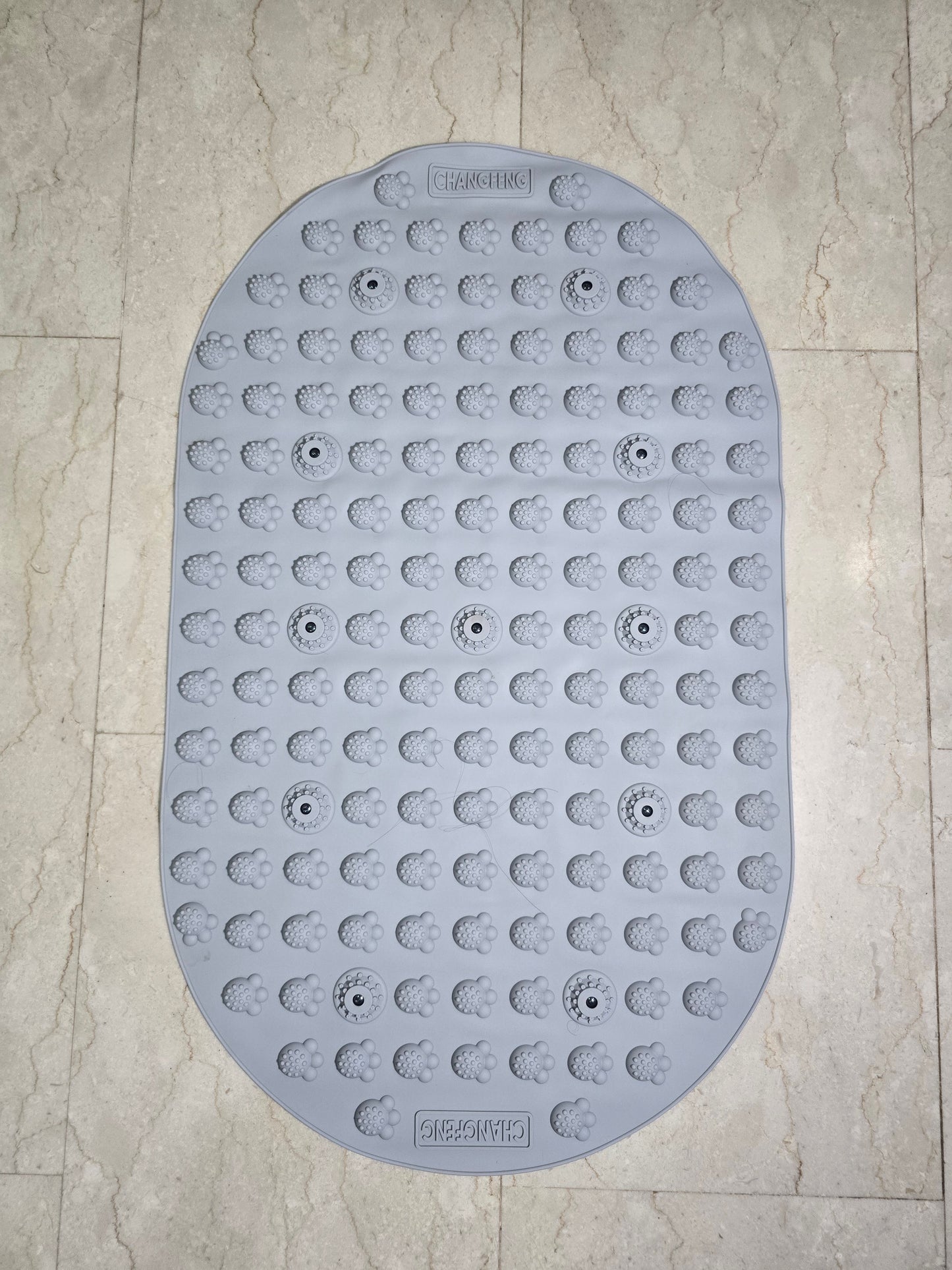 Magnetic Foot Massage Mat Improve Circulation Flow Pink or Grey color