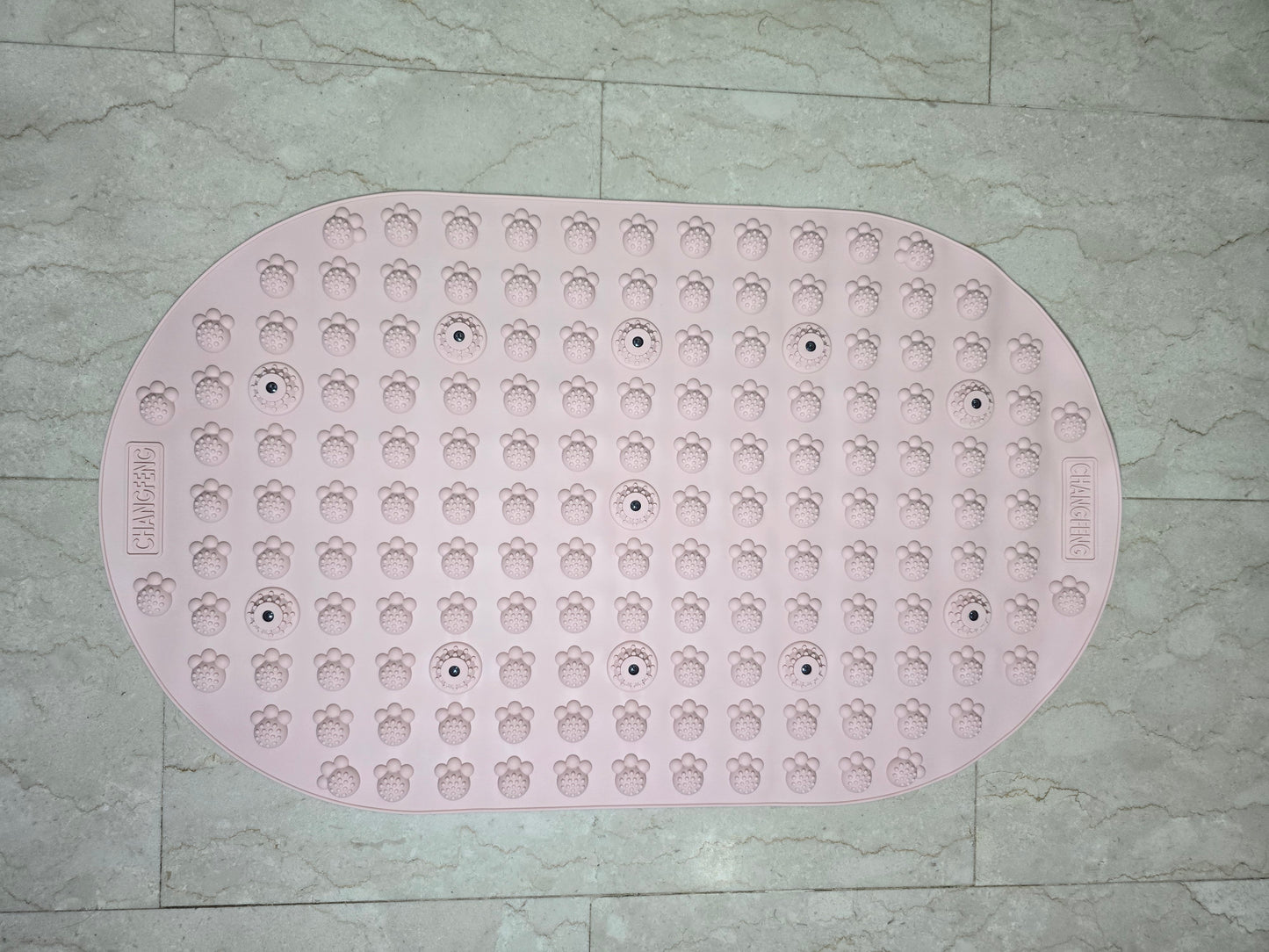 Magnetic Foot Massage Mat Improve Circulation Flow Pink or Grey color