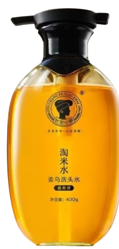Chang Fa Xiao Zhai Tao Mi Shui Premium Ginger Rice Water Shampoo Reduce Falling Hair Strengthen Hair root HSA Notified