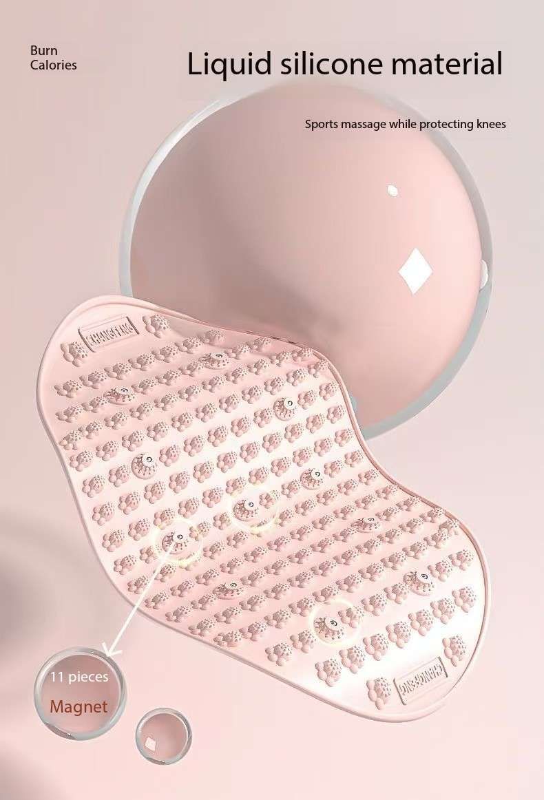 Magnetic Foot Massage Mat Improve Circulation Flow Pink or Grey color