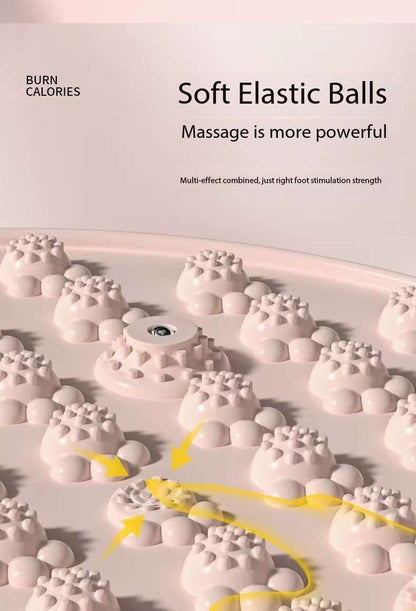 Magnetic Foot Massage Mat Improve Circulation Flow Pink or Grey color