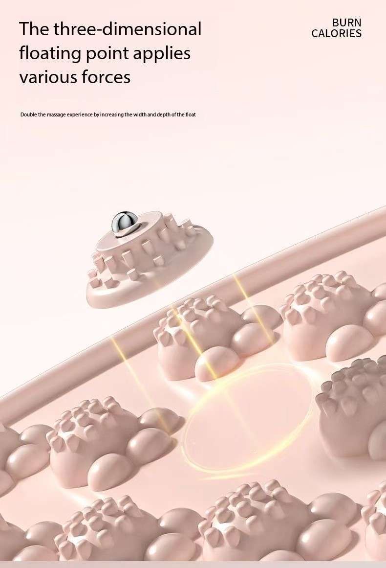 Magnetic Foot Massage Mat Improve Circulation Flow Pink or Grey color