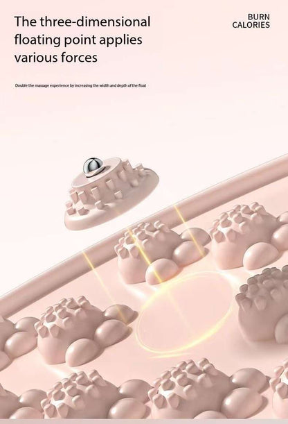 Magnetic Foot Massage Mat Improve Circulation Flow Pink or Grey color