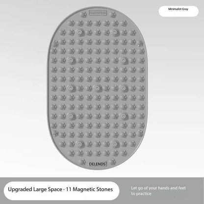 Magnetic Foot Massage Mat Improve Circulation Flow Pink or Grey color
