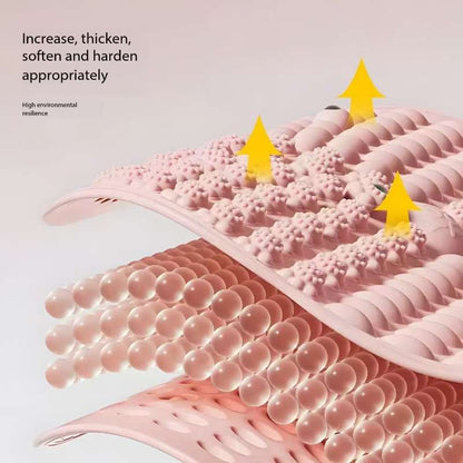 Magnetic Foot Massage Mat Improve Circulation Flow Pink or Grey color