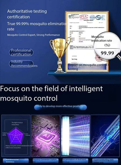 New 2026 Wireless Outdoor Starship AI Bionic Electrical Mosquitoes & Flies Trap 5V1A 2KV 3600mAh battery Fusion with Camping Light